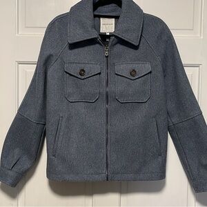 Avec Les Filles Charcoal Utility Jacket